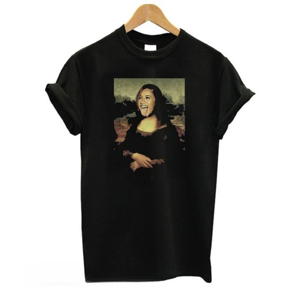 Gildan Other - Cardi B Mona Lisa Graphics T-Shirt, Hip Hop Music Cardi B Shirt